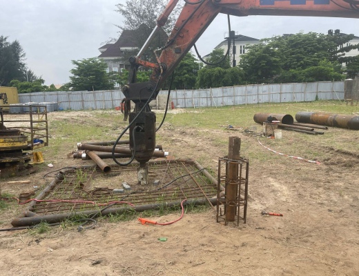 Banana Island Construction